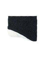 The Ivy Black Chenille Snood