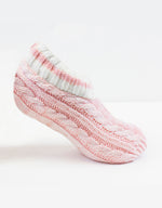The Axelle Cable Knit Ankle Slipper Sock