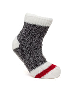 The Canadian Extra Plush Slipper Sock Cabin Grey